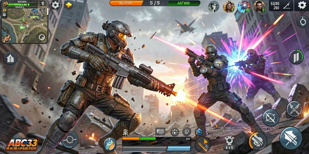 Gameplay mendebarkan di ABC33, penuh aksi dan tantangan.