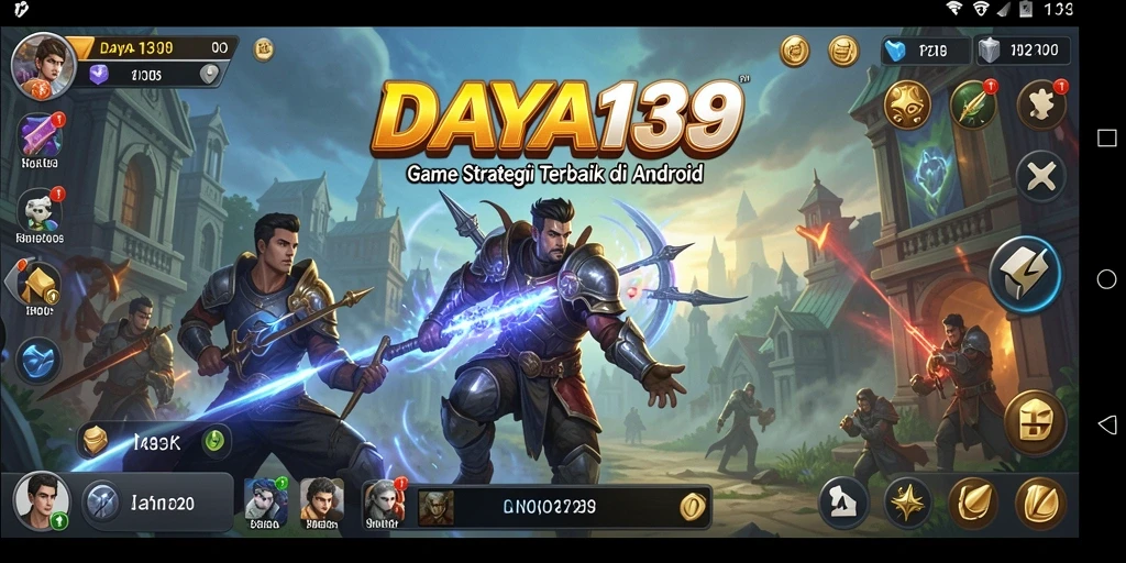 Tangkapan layar gameplay <strong>DAYA138</strong> menampilkan pertempuran strategi yang intens.