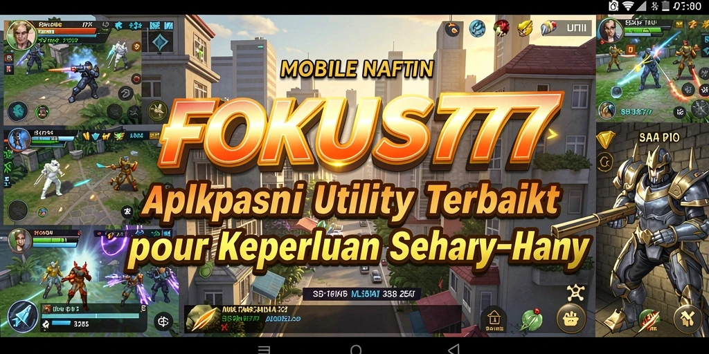 Tampilan screenshot utama FOKUS777 yang menunjukkan antarmuka pengguna yang intuitif.