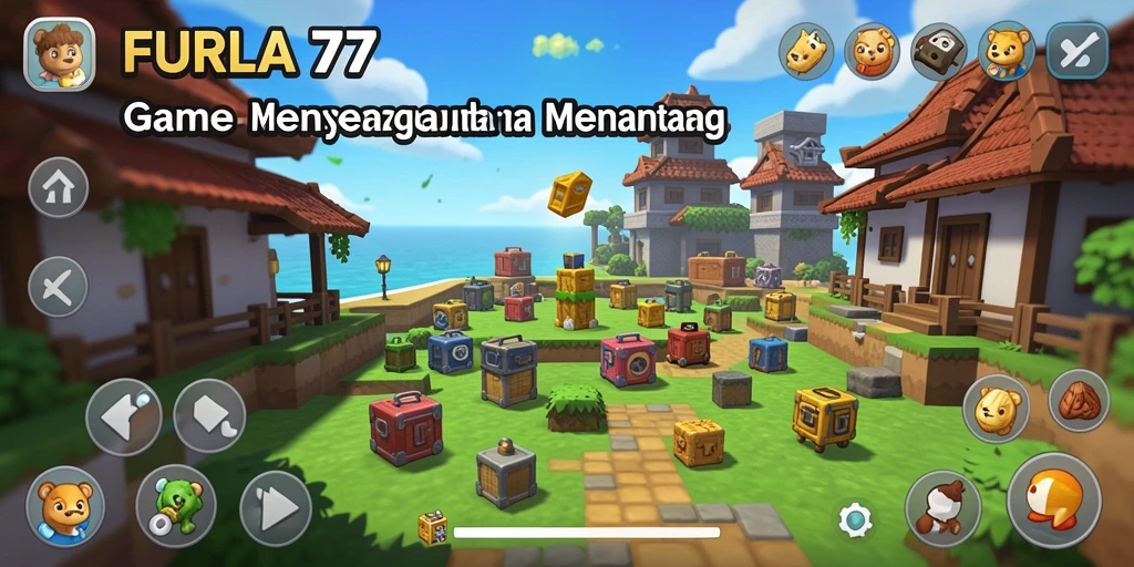 Screenshot gameplay FURLA77 dengan tantangan puzzle yang menarik.