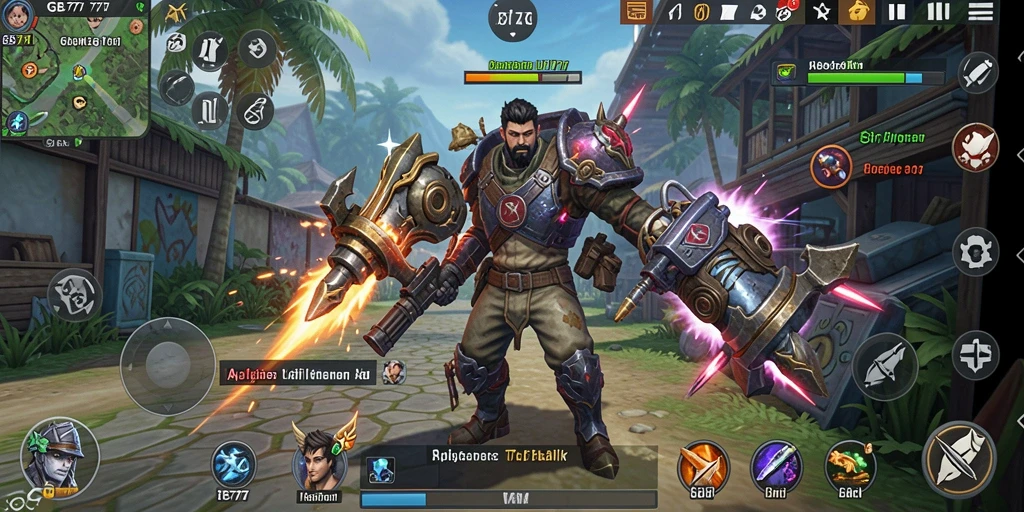 Tampilan screenshot GB777 menampilkan antarmuka aplikasi Utility yang menarik.