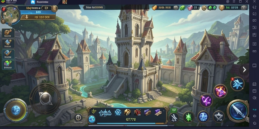 Gameplay menegangkan GT777 yang menampilkan strategi Tower Defense.