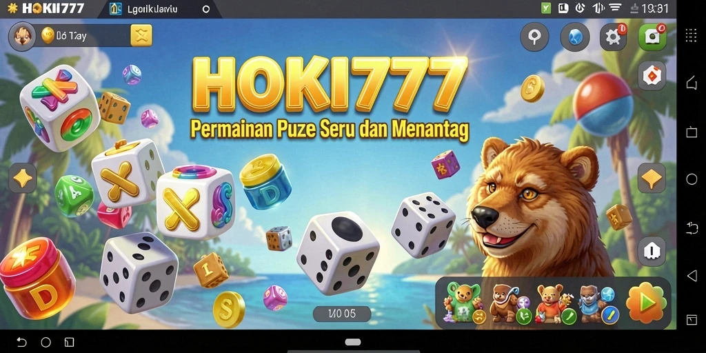 Gameplay HOKI777 menunjukkan teka-teki menarik yang menantang.