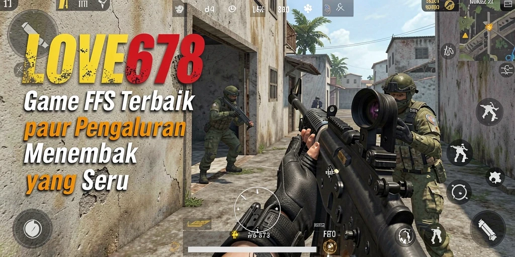 Tampilan gameplay LOVE678 dengan aksi menembak yang seru.
