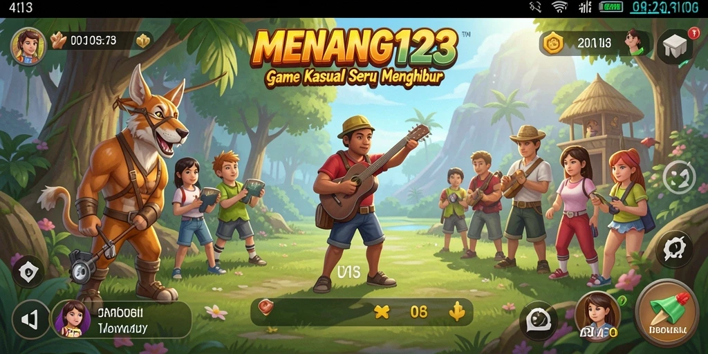 Tampilan menarik dari gameplay MENANG123 yang penuh warna dan interaktif.