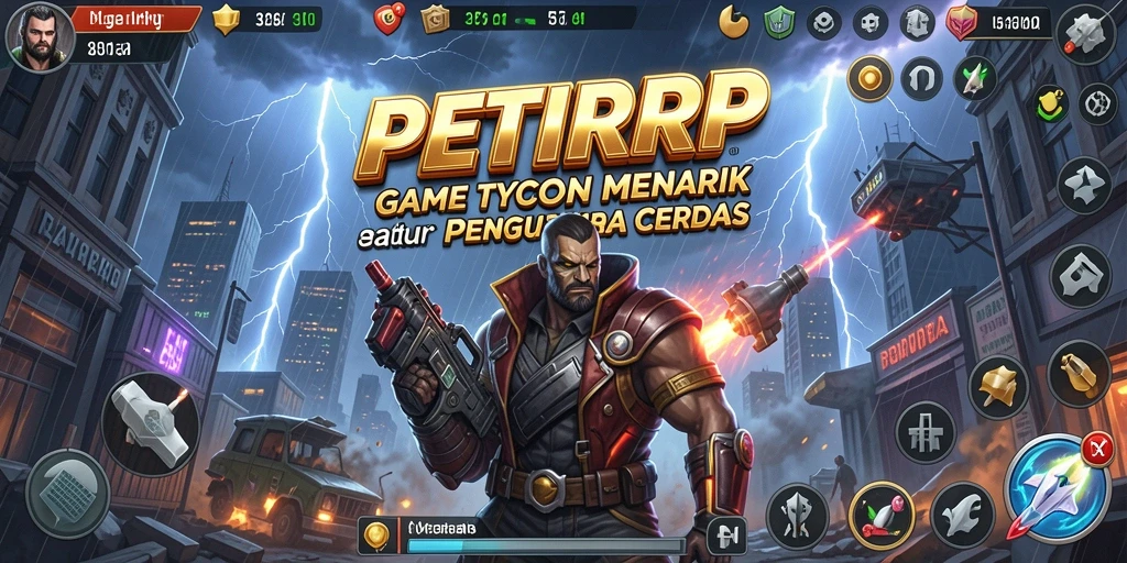 Tampilan gameplay seru dan interaktif di PETIRRP.