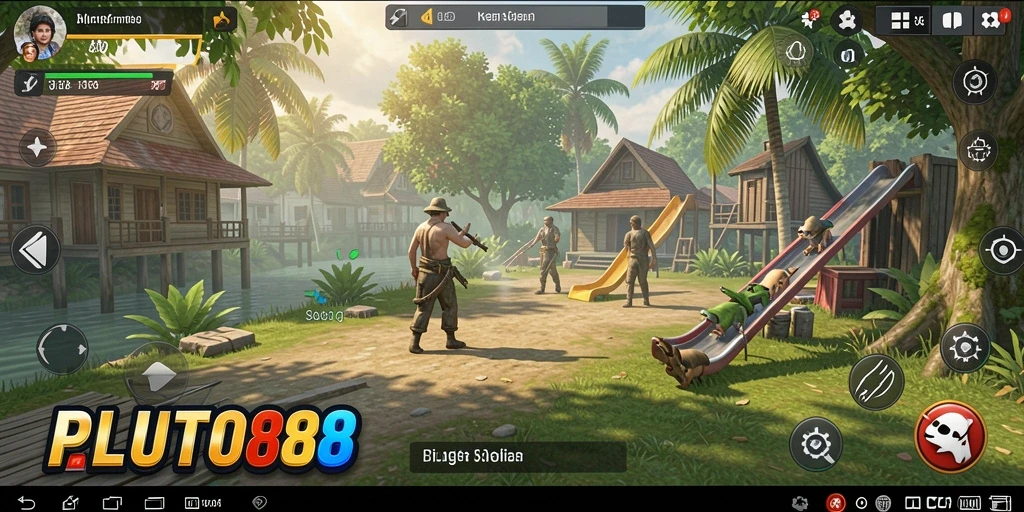 Tampilan gameplay <strong>PLUTO88</strong> yang mengasyikkan di dunia simulasi.